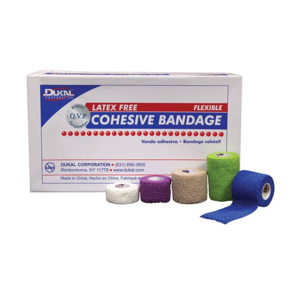 A box of bandages and a box of bandages.