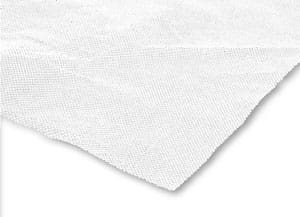 A white cloth on a white surface.