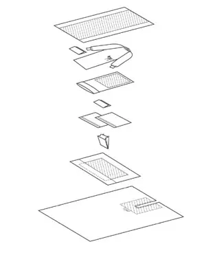 A line drawing of a piece of equipment.