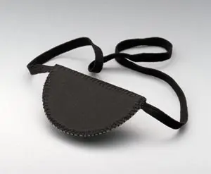 A black pouch with a zipper on it.