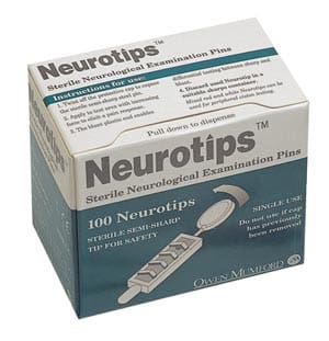 A box of neurotips.