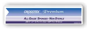 Crosstex premium all-purpose non-stretch sponge.