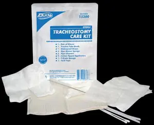 Tracheostomy care kit.