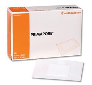 A box of primapore with a box in front of it.