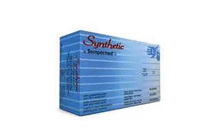 A box of symatic syringes on a white background.