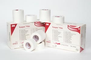 Three rolls of 3m adhesive tape on a white background.