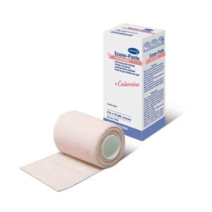 A roll of bandage on a white background.