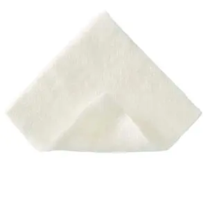 A white cloth napkin on a white background.