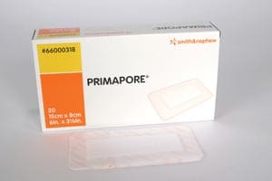 A box of primapore on a white background.