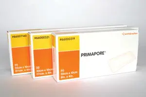 Three boxes of primopere on a white background.