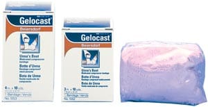 A package of gelocast and a box of gelocast.