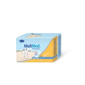 A box of molimed premium on a white background.