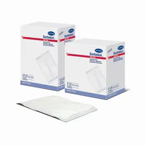 Two boxes of disposable surgical gowns on a white background.