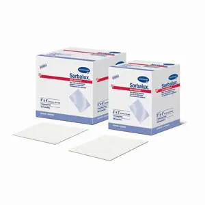 Two boxes of steri-pads on a white background.