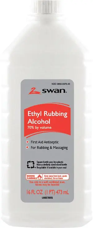 Swat ethyl rubbing alcohol 1 gallon.