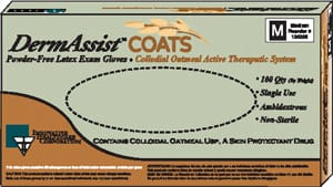 The box of dermaassist coats.