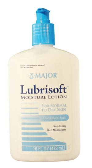 Major lubisoft moisturizing lotion.