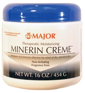 Major therapeutic moisturizing mineral creme.