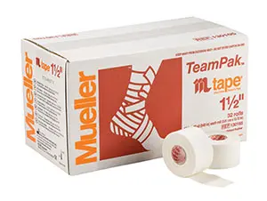 Mueller teampack tape, 12 in x 12 ft.