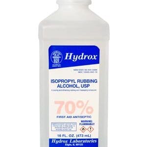 A bottle of hydrox sports lubricant.