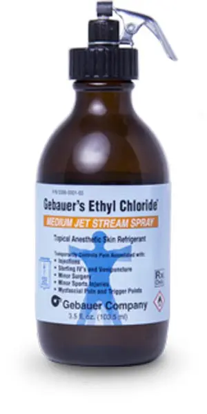 A bottle of seber's ethyl chelate.