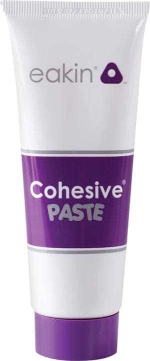 A tube of eakin cohesive paste.