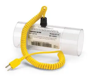 A yellow hose with a yellow cord attached to it.