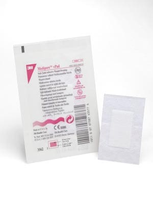 A package of sterile ointment on a white background.