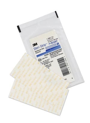 3m adhesive bandages in a package on a white background.