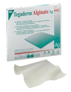 A package of tegaderm alginate ag.