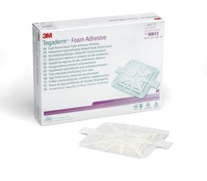 A package of 3m foam adhesives in a box.