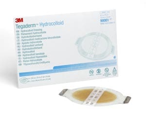 A package of 3m teflon hydrocolloid.