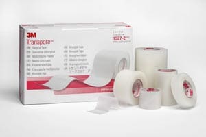 3m stretch tape in a box on a white background.