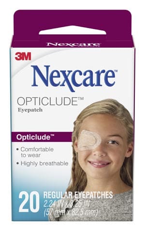 Nexcare opticle regular eyeglasses.