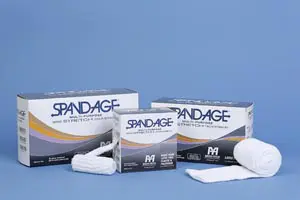 Spandage wound care bandages.