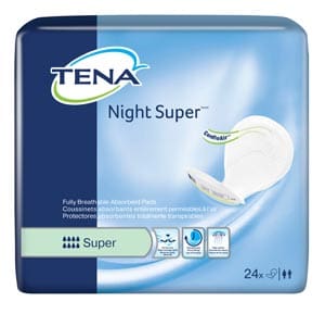 Tena night super pads.