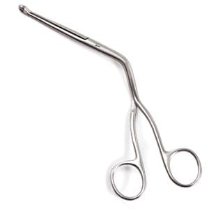 A pair of scissors on a white background.