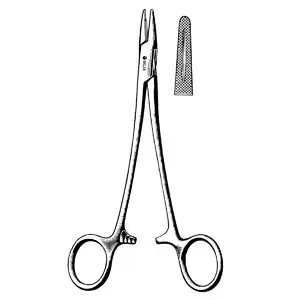 A pair of scissors on a white background.