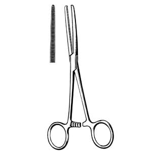 An illustration of a pair of scissors and a needle.