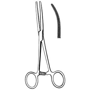 A pair of scissors on a white background.