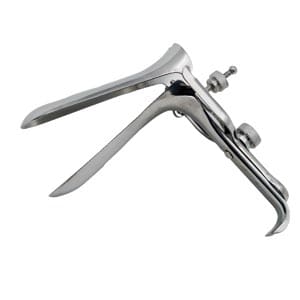 A pair of scissors on a white background.