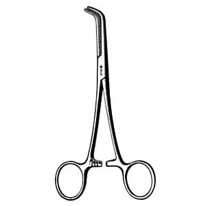 A pair of scissors on a white background.