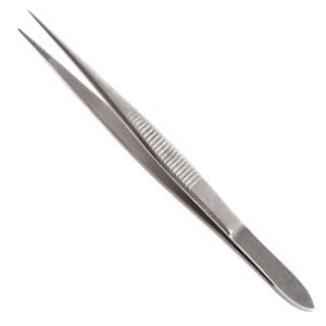 A pair of tweezers on a white background.