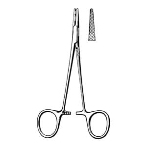 A pair of scissors on a white background.