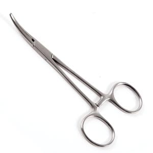 A pair of scissors on a white background.