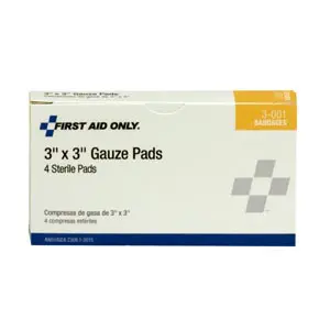 West aid only gauze pads.