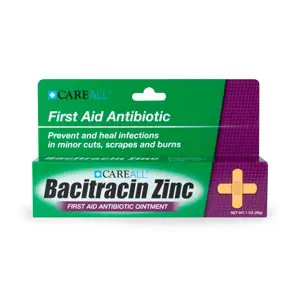 Careall first aid antibiotic bacitracin zinc.