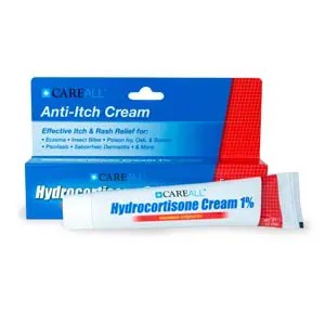 A tube of anti - itch cream.