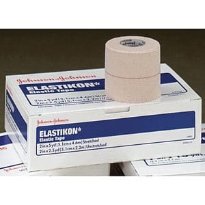 Johnson & johnson elaston tape.