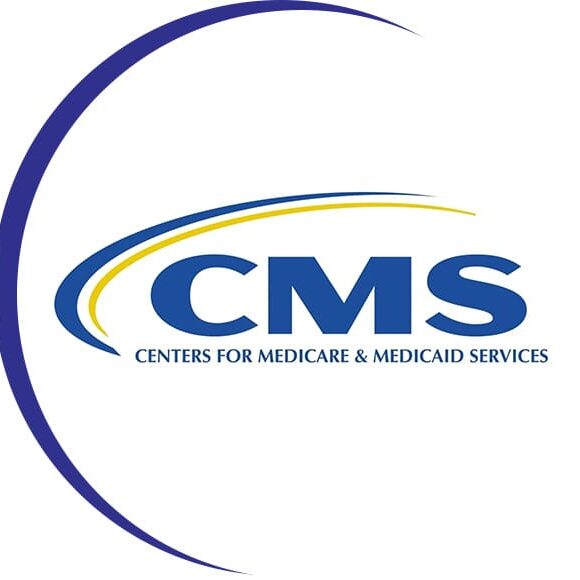 The logo for cms centers for medicare and medicaid services.